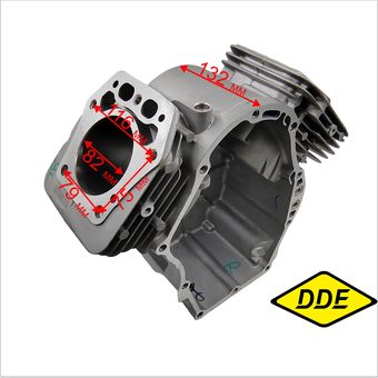 Цилиндр блок двигателя DDE LC2P82F для трактора TR 106-300