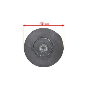 Подушка-опора DDE для мотопомпы PTR80H, PTR50K (Ø45x26мм) (шпилька M8x1.25x14мм и 33мм) (виброопора)