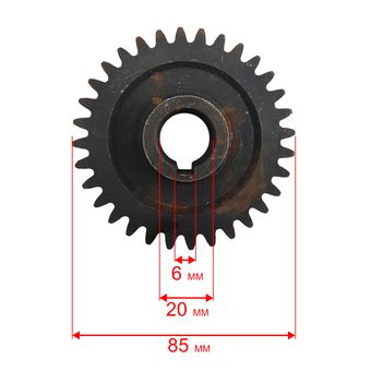 Шестерня DDE ST6560L вала трансмиссии с 2016 года
