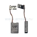Щетка графитовая UNITED PARTS для DeWALT (аналог 585041-00)  6,1х15,7х21,3мм АВТОСТОП