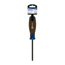 Отвертка POLYWOOD КОБАЛЬТ PZ-2 х 100 мм CR-V, древесно-полимерная рукоятка, подвес (912-151)