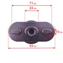 Адаптер ножа DDE WYZ22-1, LM 53-75 DB  ( " Рапсодия " ) нового образца -> 791-943-052