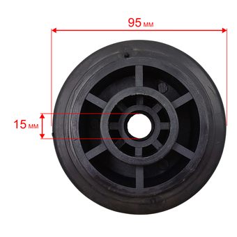 Колесо виброплиты DDE VP60-H --> 908-740-035