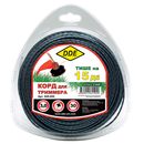 Корд триммерный DDE "Still line" (витой квадрат, диаметр 3,0 мм, длина  30 м)