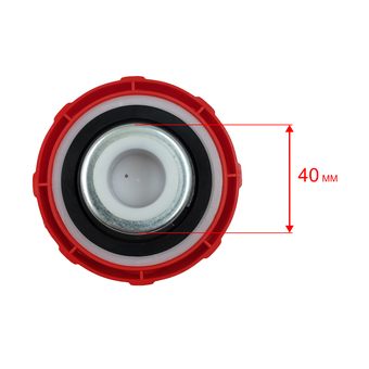 Пробка бензобака пластик LONCIN LC185FDS (резьба)