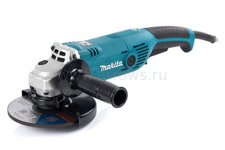 Шлифмашина угловая MAKITA GA6021C (1450 Вт, 150 мм, пл.пуск, 2,5кг, коробка) (GA6021C)