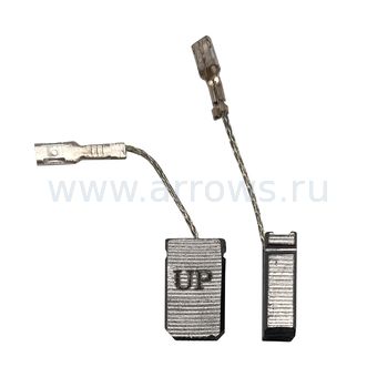 Щетка графитовая UNITED PARTS для BOSCH GWS8-125/10-125/14-125 (аналог 1607014176)  5х10х16,4мм АВТОСТОП