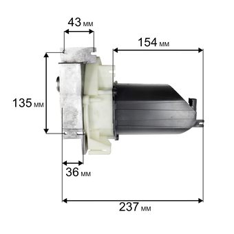 Двигатель эл. переменного тока DDE STE220 (919-921-15)