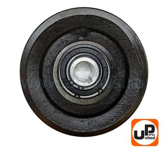 Сцепление UNITED PARTS для виброплиты, D130xd20мм; профиль ремня A (13x8мм) (90-0286)