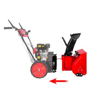 Машина подметальная DDE BS 6580 Combo (6,5 л.с., ширина 80 см, скор., +5/-2, колеса 13")