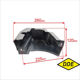 Кожух ремня DDE ST8064L (43) снеготоотбрасывателя  (SX-11-43)