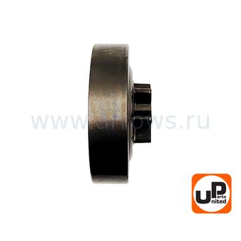 Барабан-зв. UNITED PARTS 3/8"-6T для HUSQVARNA 235/236/240, PARTNER 350/351 с подшипником (аналог 5300470-61, Oregon 106114)