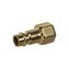 Фитинг-переходник QUATTRO ELEMENTI UQ-3, соединение папа EURO - мама резьба 1/4 ", ( 2 шт (771-121)