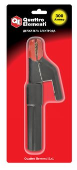Держатель электрода QUATTRO ELEMENTI 300 А,  профи, блистер (770-339)