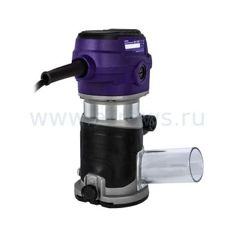 Фрезер сетевой ПУЛЬСАР ФЭ 700C (700Вт, 6-8 мм, 12000-30000 об/мин, сумка, 1,5 кг) + насадки фрезерная, кромочная и наклонная.
