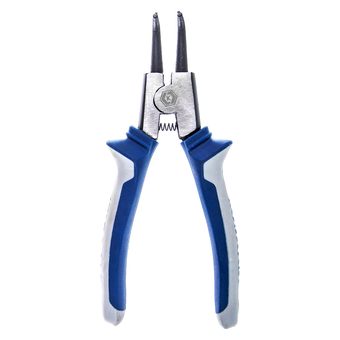 Съемник стопорных колец КОБАЛЬТ для внешних колец 12-60 мм, изогнутый, 150 мм, подвес (244-223)