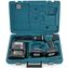 Дрель аккумуляторная ударная MAKITA DHP453SYE (18V, 42нм, 2акб 1,5Ач, кейс)