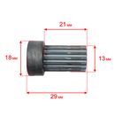 Шкив ведущий DDE STE140 (790-403-39)