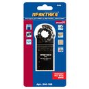 Насадка для МФИ ПРАКТИКА режущая пазовая прямая, BiM, по металлу и дереву, 34 мм, мелкий з (240-188)