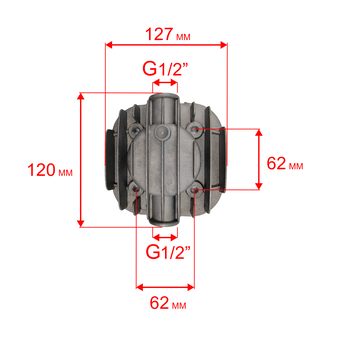 Головка цилиндра QUATTRO ELEMENTI BW-470-60 (770-292-017)