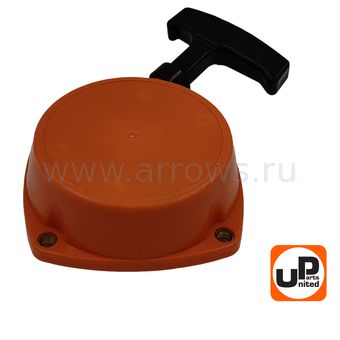 Стартер ручной UNITED PARTS для триммера HUSQVARNA 143R II (аналог 5053017-01, 5885415-02)
