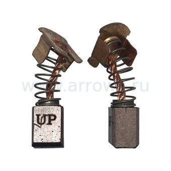 Щетка графитовая UNITED PARTS для MAKITA СВ-430 (аналог 191971-3)  7х8х10мм