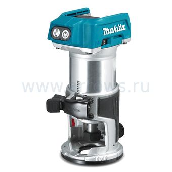 Фрезерная машина MAKITA DRT50Z аккумуляторный кромочный (18 В, Li-ion, BL-Motor, 6-8мм,1.8к (DRT50Z)