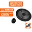 Шестерня редуктора UNITED PARTS для MAKITA GA9020 комплект (аналог 227491-2 и 227490-4)