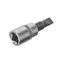 Головка торцевая со вставкой КОБАЛЬТ 1/4", SL5.5, CR-V, подвес (923-538)