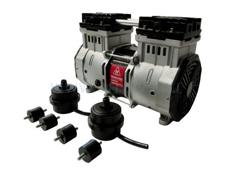 Двигатель эл. UNITED PARTS для безмасленного компрессора (220В. 1500Вт. 8Бар. 240л/м) (посадка между отверстиями 90х240 мм) (в сборе)