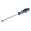 Отвертка Ultra Grip КОБАЛЬТ SL 6,0 х 150 мм, CR-V, двухкомпонентная рукоятка, подвес (646-287)