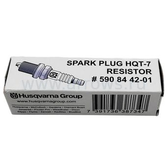 Свеча зажигания HUSQVARNA HQT-7 аналог RN9YC /BPR6ES / WR7DC / LR15YC - 98079-55871 / E (5908442-01)