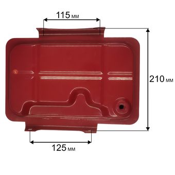 Бак топливный DDE для мотопомпы PN40 II / GP40 II, 1.6л