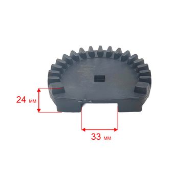 Шестерня поворота дефлектора DDE ST6563 (KCD26-06-6)