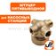 Штуцер UNITED PARTS 5-выводной 1/4"M(реле)×1/4"F(манометр)×1/4"F(пробка)×1"F(фланец)×3/8"M(шланг)