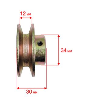 Шкив ведущий DDE BK-55 Грифон  (799-499-014)