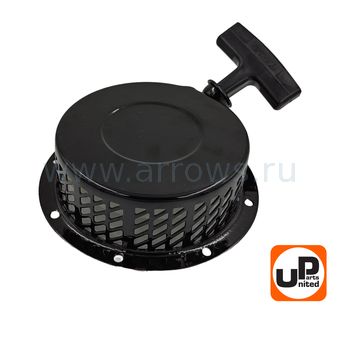 Стартер ручной UNITED PARTS для двигателя ROBIN SUBARU EY20/EY20-3/EY20-3D высокий (аналог 2275010110)
