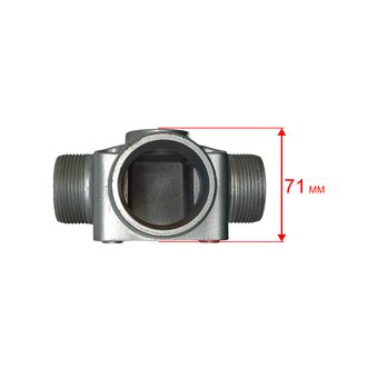 Фланец DDE PH50/ PH50-80 впускной  (70010-00865-00)