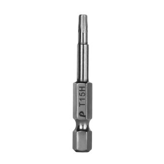 Бита отверточная ПРАКТИКА "Профи" Torx Tamper-15 х 50мм (2шт), блистер (776-447)