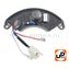 Регулятор напряжения AVR UNITED PARTS для генератора 6,5кВт (1 фазный) (полукруглый) (провода 4+2)