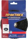Круг фибровый торцевой ПРАКТИКА синтетический 180 x 22 мм шлифовальный для МШУ (773-699)