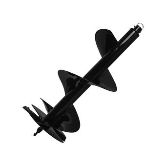 Шнек однозаходный для грунта DDE мотобура (Ø = 300 мм, L = 800 мм, посадка на вал 20 мм)