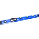 Уровень сантехнический КОБАЛЬТ 800 мм, профиль 28 x 60 мм, 5 глазков, 1 ручка, V точность 1 мм/м, для водных работ (243-349)