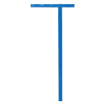 Угольник КОБАЛЬТ столярный Т-образный 1200*560 мм, толщина 3,1 мм, алюминиевый, порошковое покрытие (916-561)