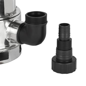 Насос дренажный QUATTRO ELEMENTI Drenaggio 900 F Inox (900 Вт, 14000 л/ч, для грязной, 9 м, 5,45кг, нерж.сталь корпуса) (770-735)