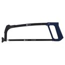 Ножовка по металлу КОБАЛЬТ 250 - 300 мм, металлическая рамка с упором, алюминиевая рукоятка, полотно HCS в комплекте (246-586)