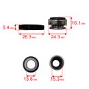 Сальник механический QUATTRO ELEMENTI A601/801 крыльчатки (645-242-007)