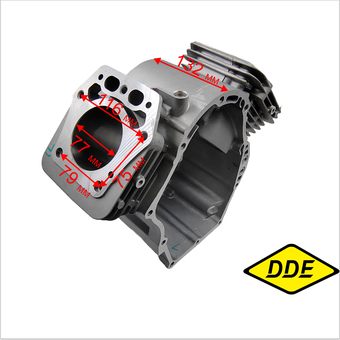Цилиндр блок двигателя DDE LC2P77F для райдера ZTR 132 (909-143-446)