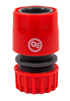 Соединитель быстроразъемный QUATTRO ELEMENTI для шланга 1/2", пластик (645-990)