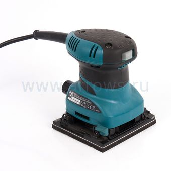Шлифмашина вибрационная MAKITA BO4556 (200 Вт, 112/102 мм, раб.ход 1,5мм, 1,1кг, коробка) (BO4556)